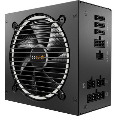 be quiet! PURE POWER 12 M 550W, 80 PLUS® Gold efficiency (up to 92.8%), ATX 3.0
