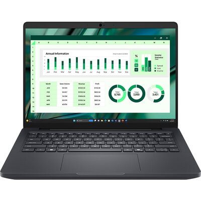 Dell Pro Max 14 (MC14250), Intel Core Ultra 7 255H(16C, 16T, 24MB, up to 5.1GHz), 14.0" FHD+(1920x1200) Non-Touch, 32GB(1x3