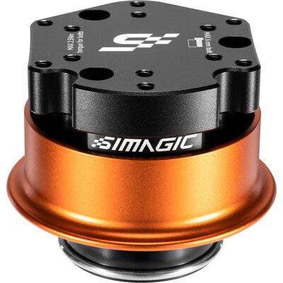 SIMAGIC Quick Release Wheel Adapter, CNC‑machined aluminium