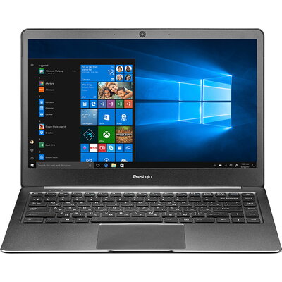 Prestigio SmartBook 141S, 14.1"(1920*1080) IPS (anti-Glare), Windows 10 Pro, up to 2.4GHz DC Intel Celeron N3350, 4GB DDR, 