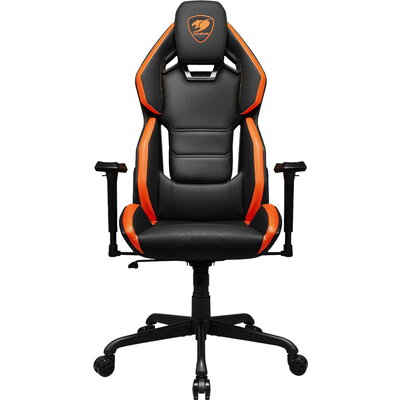 COUGAR Hotrod, Gaming Chair, High Density MoldShaping Foam, Hyper-Dura leatherette, Multi-zone backrest design, Up & Down Ad