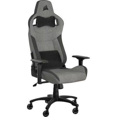 CORSAIR T3 Rush 2023 Fabric Gaming Chair - Grey and Charcoal