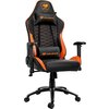 COUGAR OUTRIDER - Orange, Gaming Chair, Premium PVC Leather