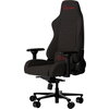 LORGAR Ace 422, Gaming chair, Anti-stain durable fabric, Black + red