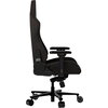 LORGAR Ace 422, Gaming chair, Anti-stain durable fabric, Black + red