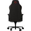 LORGAR Ace 422, Gaming chair, Anti-stain durable fabric, Black + red