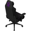 LORGAR CHA41, Ergonomic Gaming Chair Advanced, premium anti-stain fabric, Black/purple