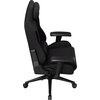 LORGAR CHA41, Ergonomic Gaming Chair Advanced, premium anti-stain fabric, Black/purple