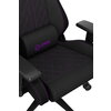 LORGAR CHA41, Ergonomic Gaming Chair Advanced, premium anti-stain fabric, Black/purple