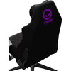 LORGAR CHA41, Ergonomic Gaming Chair Advanced, premium anti-stain fabric, Black/purple