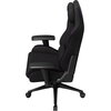 LORGAR CHA41, Ergonomic Gaming Chair Advanced, premium anti-stain fabric, Black/purple
