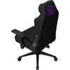 LORGAR CHA41, Ergonomic Gaming Chair Advanced, premium anti-stain fabric, Black/purple