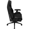 LORGAR CHA41, Ergonomic Gaming Chair Advanced, premium anti-stain fabric, Black/white
