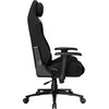 LORGAR CHA41, Ergonomic Gaming Chair Advanced, premium anti-stain fabric, Black/white
