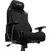 LORGAR CHA41, Ergonomic Gaming Chair Advanced, premium anti-stain fabric, Black/white