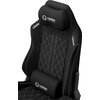 LORGAR CHA41, Ergonomic Gaming Chair Advanced, premium anti-stain fabric, Black/white