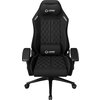 LORGAR CHA41, Ergonomic Gaming Chair Advanced, premium anti-stain fabric, Black/white