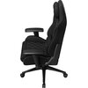 LORGAR CHA41, Ergonomic Gaming Chair Advanced, premium anti-stain fabric, Black/white