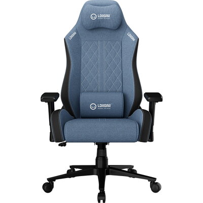 LORGAR CHA41, Ergonomic Gaming Chair Advanced, premium anti-stain fabric, Blue