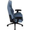 LORGAR CHA41, Ergonomic Gaming Chair Advanced, premium anti-stain fabric, Blue