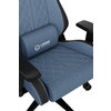 LORGAR CHA41, Ergonomic Gaming Chair Advanced, premium anti-stain fabric, Blue