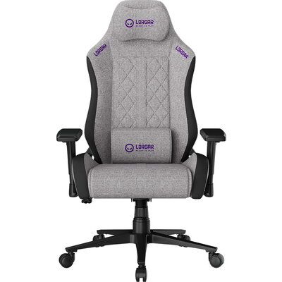 LORGAR CHA41, Ergonomic Gaming Chair Advanced, premium anti-stain fabric, Grey LORGAR CHA41, Ergonomic Gaming Chair Advanced, premium anti-stain fabric, Grey