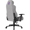 LORGAR CHA41, Ergonomic Gaming Chair Advanced, premium anti-stain fabric, Grey