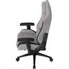 LORGAR CHA41, Ergonomic Gaming Chair Advanced, premium anti-stain fabric, Grey