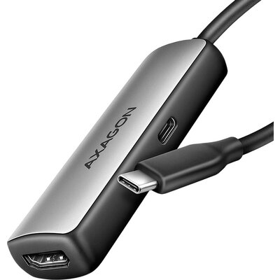 AXAGON RVC-HI8KPD USB-C - HDMI 2.1 adapter, 8K/60Hz, 4K/144Hz, HDR10+, PD 100W