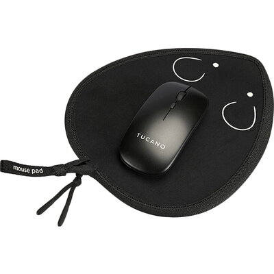 Tucano TOPO MOUSE PAD + WIRELESS MOUSE BLACK