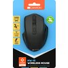 CANYON 2.4GHz Wireless Optical Mouse with 4 buttons, DPI 800/1200/1600, Black, 115*77*38mm, 0.064kg