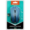 CANYON 2.4GHz wireless Optical Mouse with 4 buttons, DPI 800/1200/1600, Blue, 122*69*40mm, 0.067kg