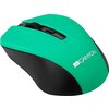 CANYON 2.4GHz wireless optical mouse with 4 buttons, DPI 800/1200/1600, Green, 103.5*69.5*35mm, 0.06kg