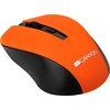 CANYON 2.4GHz wireless optical mouse with 4 buttons, DPI 800/1200/1600, Orange, 103.5*69.5*35mm, 0.06kg