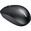 CANYON MW-04, Bluetooth Wireless optical mouse with 3 buttons, DPI 1200 , with1pc AA canyon turbo Alkaline battery,Black, 103*61