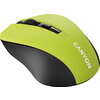 CANYON MW-1, Yellow 2.4GHz wireless optical mouse with 3 buttons, 800/1200/1600 DPI adjustable