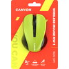 CANYON MW-1, Yellow 2.4GHz wireless optical mouse with 3 buttons, 800/1200/1600 DPI adjustable