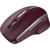 CANYON MW-21, 2.4 GHz Wireless mouse ,with 7 buttons, DPI 800/1200/1600, Battery: AAA*2pcs,Burgundy Red,72*117*41mm, 0.075kg