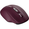 CANYON MW-21, 2.4 GHz Wireless mouse ,with 7 buttons, DPI 800/1200/1600, Battery: AAA*2pcs,Burgundy Red,72*117*41mm, 0.075kg