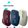 CANYON MW-21, 2.4 GHz Wireless mouse ,with 7 buttons, DPI 800/1200/1600, Battery: AAA*2pcs,Burgundy Red,72*117*41mm, 0.075kg