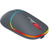 CANYON MW-22, 2 in 1 Wireless optical mouse with 4 buttons, DPI 800/1200/1600, 2 mode(BT/ 2.4GHz), 650mAh Li-poly battery, RGB b