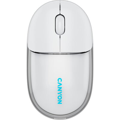 CANYON mouse OnClick 24 BT/ Wireless Transparent/White
