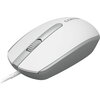 Canyon Wired  optical mouse with 3 buttons, DPI 1000, with 1.5M USB cable,White grey, 65*115*40mm, 0.1kg