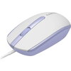 Canyon Wired  optical mouse with 3 buttons, DPI 1000, with 1.5M USB cable,White lavender, 65*115*40mm, 0.1kg