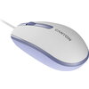 Canyon Wired  optical mouse with 3 buttons, DPI 1000, with 1.5M USB cable,White lavender, 65*115*40mm, 0.1kg