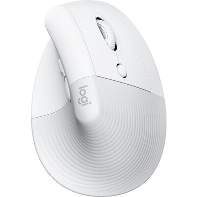 LOGITECH Lift Bluetooth Vertical Ergonomic Mouse - OFF-WHITE/PALE GREY - B2B