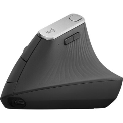 Безжична оптична мишка LOGITECH MX Vertical Advanced Ergonomic Graphite, Bluetooth