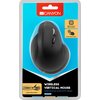 wireless Vertical mouse, USB2.4GHz, Optical Technology, 6 number of buttons, USB 2.0, resolution: 800/1200/1600 DPI, black, size