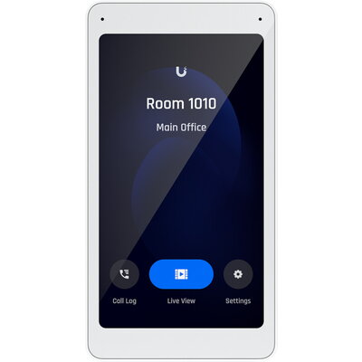 Ubiquiti UA-Intercom-Viewer Display that pairs with the Access Intercom for visitor screening and remote access control, to moun