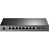 JetStream 8-Port Gigabit Smart PoE+ Switch with 2 SFP SlotsPORT: 8× Gigabit PoE Ports, 2× Gigabit SFP SlotsSPEC: 802.3af/at, 58 